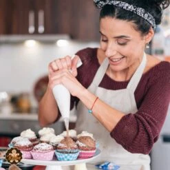 Broba Taart Decoratie Set - Bakset Met Taartzaag - Glaceermes Paletmes - Spuitzak Met Spuitmondjes - Siliconen Pannenlikker En Bakkwast - Herbruikbaar - Bakset - Bakken Spullen - Bakspullen -Merkloos Winkel 1200x1200 5568