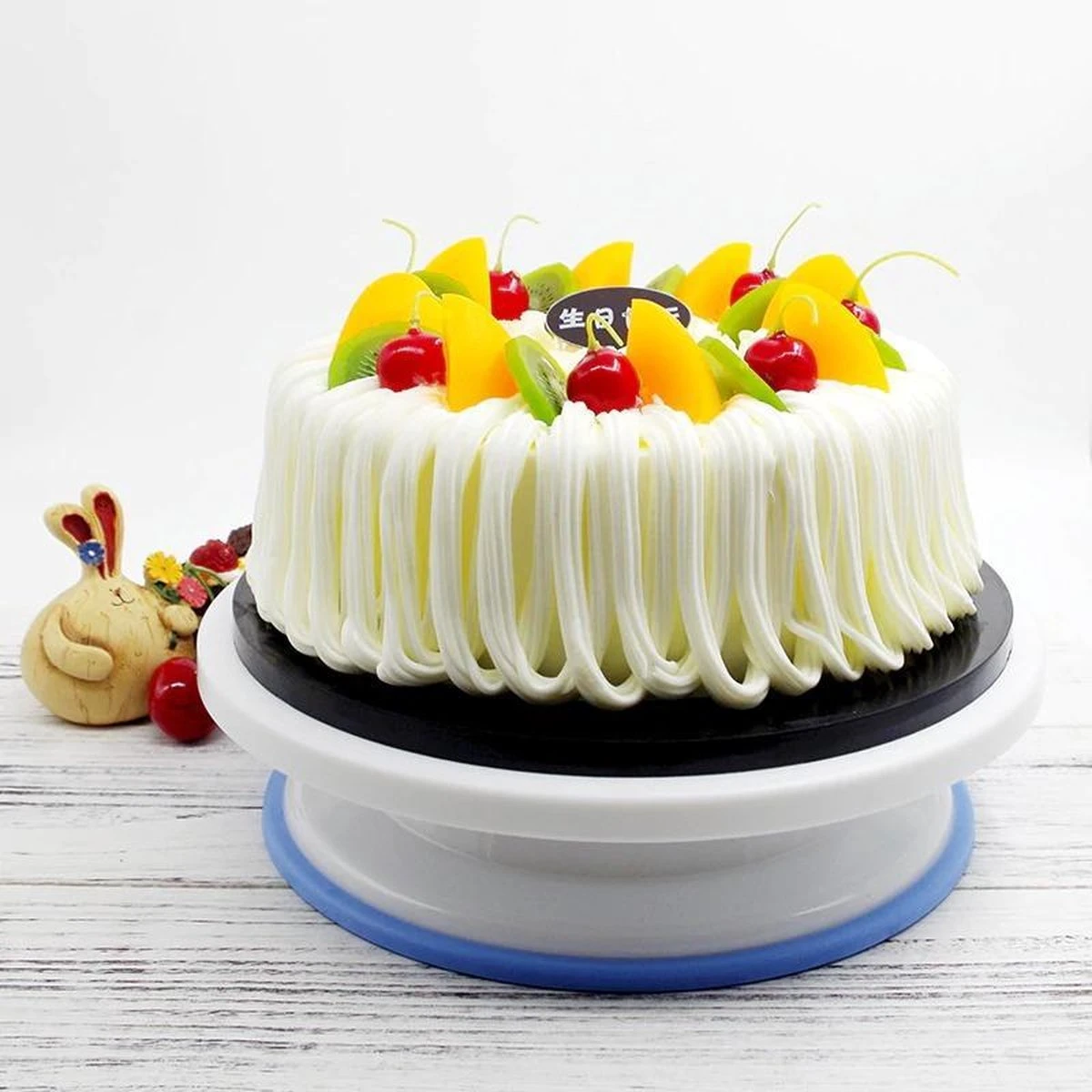 Taart En Cake Decoratie Set – Taart Bakken Accessoires Set – Taartversiering - Draaiplateau - RVS Spuitmondjes - 112 Delige 6 Taart En Cake Decoratie Set – Taart Bakken Accessoires Set – Taartversiering - Draaiplateau - RVS Spuitmondjes - 112 Delige - Afbeelding 6