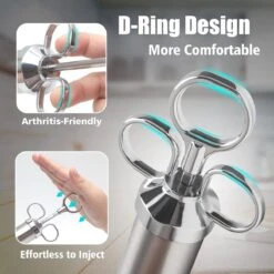 BOTC Marinade Injectiespuit - Vlees Injectiespuit - Marinade Injector - Marinade Spuit - RVS -Merkloos Winkel 1200x1200 5642