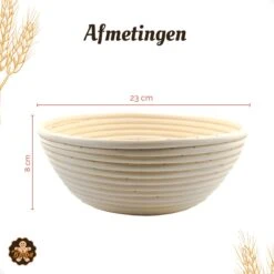 Broba Rijsmandje Rond Met Deegkleed – Rattan Broodvorm 16 Broba Rijsmandje Rond Met Deegkleed – Rattan Broodvorm -Merkloos Winkel 1200x1200 5648