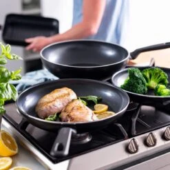 GreenPan Memphis Koekenpannenset - 3-delig - Zwart - Inductie - PFAS-vrij -Merkloos Winkel 1200x1200 572