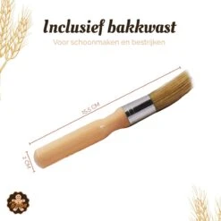 Broba Rijsmandje Brood Bakken Set – Incl. RVS Deegmesje En Deegschraper En Broodzak – Lame – Deegsteker - Bakspullen -Merkloos Winkel 1200x1200 5750