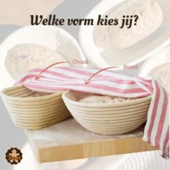 Broba Rijsmand Ovaal Met Deegkleed – Broodmand Riet - Brood Bakken Spullen 27 Broba Rijsmand Ovaal Met Deegkleed – Broodmand Riet - Brood Bakken Spullen -Merkloos Winkel 1200x1200 5763