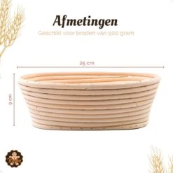 Broba Rijsmand Ovaal Met Deegkleed – Broodmand Riet - Brood Bakken Spullen 28 Broba Rijsmand Ovaal Met Deegkleed – Broodmand Riet - Brood Bakken Spullen -Merkloos Winkel 1200x1200 5764