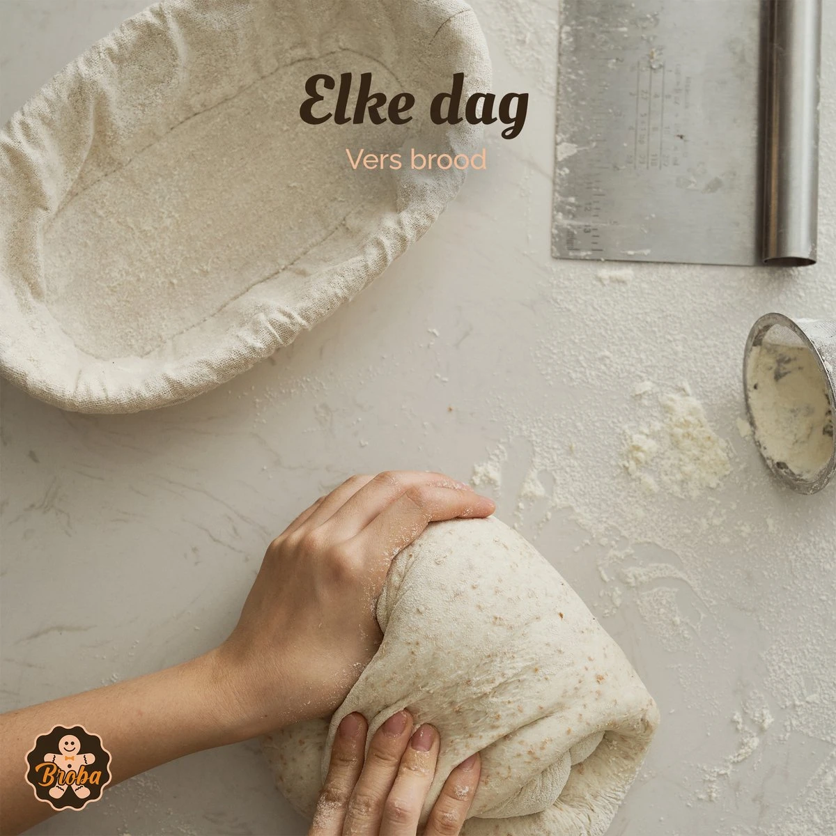 Broba Rijsmand Ovaal Met Deegkleed – Broodmand Riet - Brood Bakken Spullen 12 Broba Rijsmand Ovaal Met Deegkleed – Broodmand Riet - Brood Bakken Spullen - Afbeelding 12