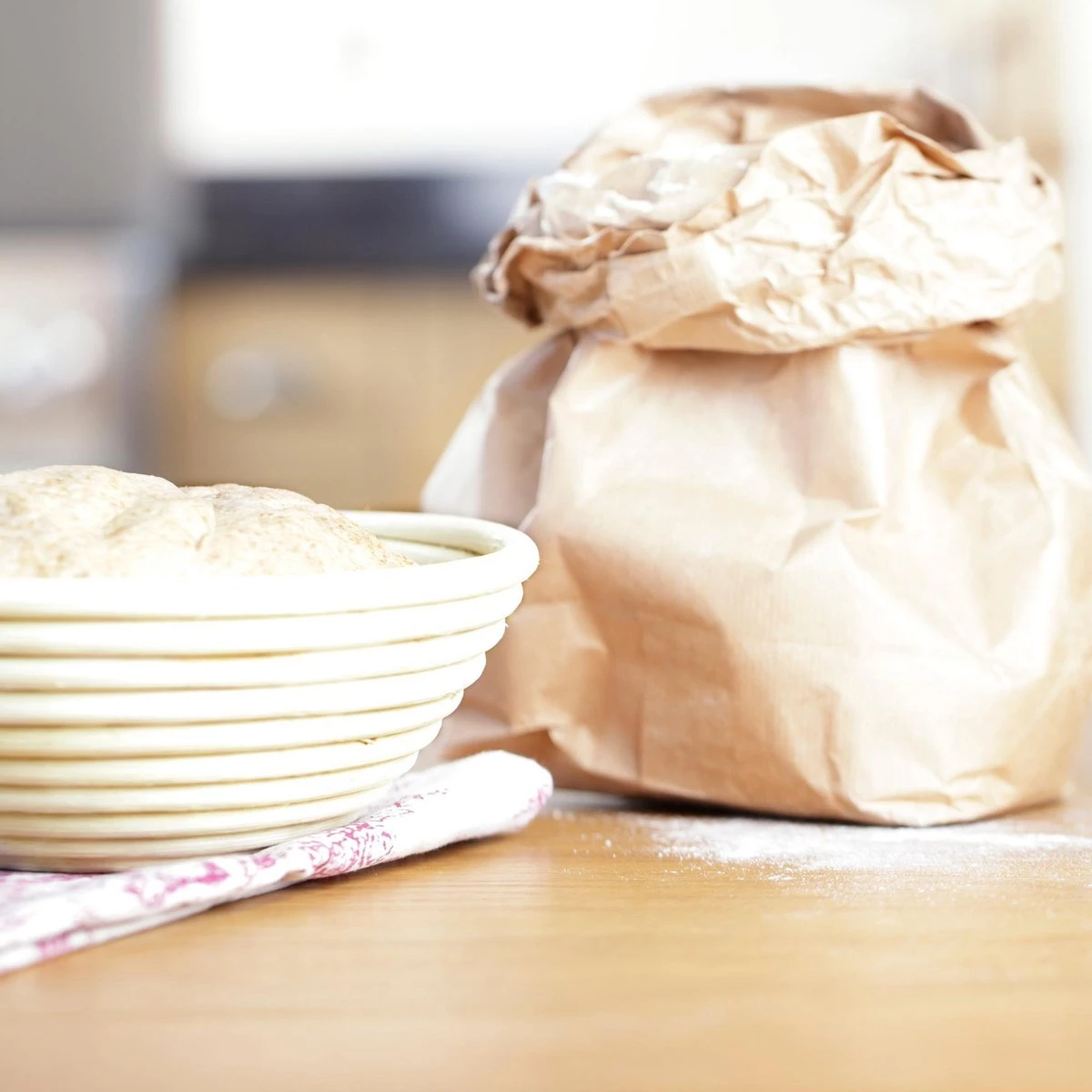 ML Kitchen Rijsmandje - Inclusief Deegmesje En Deegkleed - Rijsmand Banneton - Zuurdesem - Ø 23 Cm 11 ML Kitchen Rijsmandje - Inclusief Deegmesje En Deegkleed - Rijsmand Banneton - Zuurdesem - Ø 23 Cm - Afbeelding 11