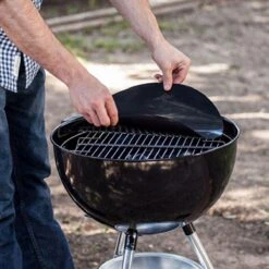 Krumble Teflon BBQ Grill Mat Rond - Geschikt Voor Cadac Skottelbraai - Diameter Van 40cm - Oven Bakmat - Anti-aanbak - Bakmat - Grillmat - Barbecue En Oven Mat - Zwart -Merkloos Winkel 1200x1200 5802