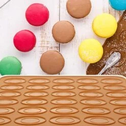 Macarons Bakmat - Macarons Set - Macarons Mat - 30 X 22 Cm - Macarons Bakken -Merkloos Winkel 1200x1200 5849