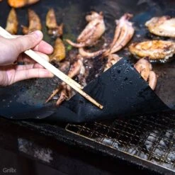 GrillX Barbecue Mat - 6 Stuks - Herbruikbare Bakmat - 40 X 33 Cm - Anti-kleef Ovenmat - BBQ Accesoires - BBQ Matje Grill Mat -Merkloos Winkel 1200x1200 5857