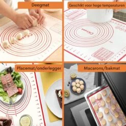Merkloos Deegmat - Bakmat - Ovenmat - Bakken - Koken - BPA Vrij - Herbruikbaar - 1 Stuk 19 Merkloos Deegmat - Bakmat - Ovenmat - Bakken - Koken - BPA Vrij - Herbruikbaar - 1 Stuk -Merkloos Winkel 1200x1200 5914