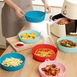 Airfryer Geschikte Siliconen Bakje - ⌀ 20 - Alternatief Bakpapier - Bak Mandje - Accesoires -Merkloos Winkel 1200x1200 5923