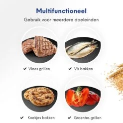 Bakmat & BBQ Accesoires Ovenmat Barbecue Anti-Kleef - 3 Stuks Deegmat Mat - Incl. Bakkwast - FURNA® -Merkloos Winkel 1200x1200 5938