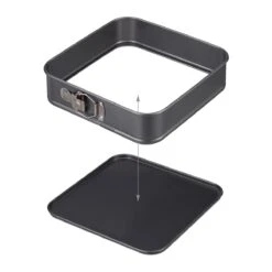 Relaxdays Springvorm Vierkant - Set Van 3 - Bakvorm - Anti-aanbak - Taartvorm - Bakblik -Merkloos Winkel 1200x1200 5960