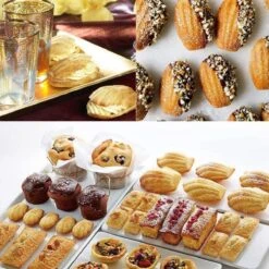 Merkloos FLOOQ - Madeleine Bakvorm - BPA Vrij - Anti-aanbaklaag - Siliconen - Roodbruin - 9 Stuks -Merkloos Winkel 1200x1200 5978