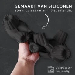 Keufens Puddingvorm - Voor 12 Puddinkjes - Pudding - Puddingvorm Siliconen - Waterbadvorm - Puddingvormpjes - Pudding Vorm -Merkloos Winkel 1200x1200 5992