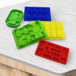 Merkloos TDR- Brick Robot Siliconen Ijsbakvormset - 5 Delig -Merkloos Winkel 1200x1200 6055