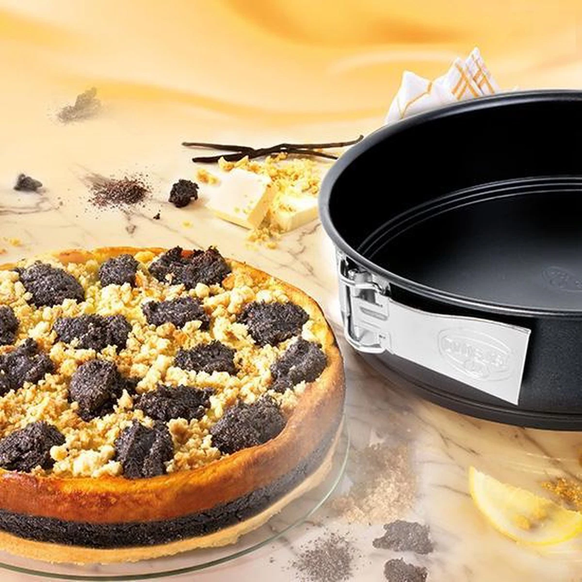 Dr. Oetker Springvorm - Ø 24 Cm - Metaal 5 Dr. Oetker Springvorm - Ø 24 Cm - Metaal - Afbeelding 5