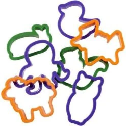 Wilton - Koekjesuitstekers - Dierenvriendjes - Gekleurd - Set/50