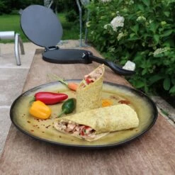 Chefs Cuisine Tortilla Pers - Roti Maker - Tortilla - Gietijzer - ⌀25 -Merkloos Winkel 1200x1200 6166