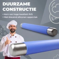 Nowad Siliconen Deegroller – Deegroller – Antikleef – Rolstok – 35cm -Merkloos Winkel 1200x1200 6211