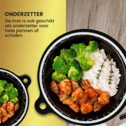 MostEssential Premium Inductie Beschermer - Inductie Mat - Kookplaat Beschermer - Panbeschermers - Inductie Matjes Rond - Anti-slip - Duurzaam - 4 Stuks -Merkloos Winkel 1200x1200 6272