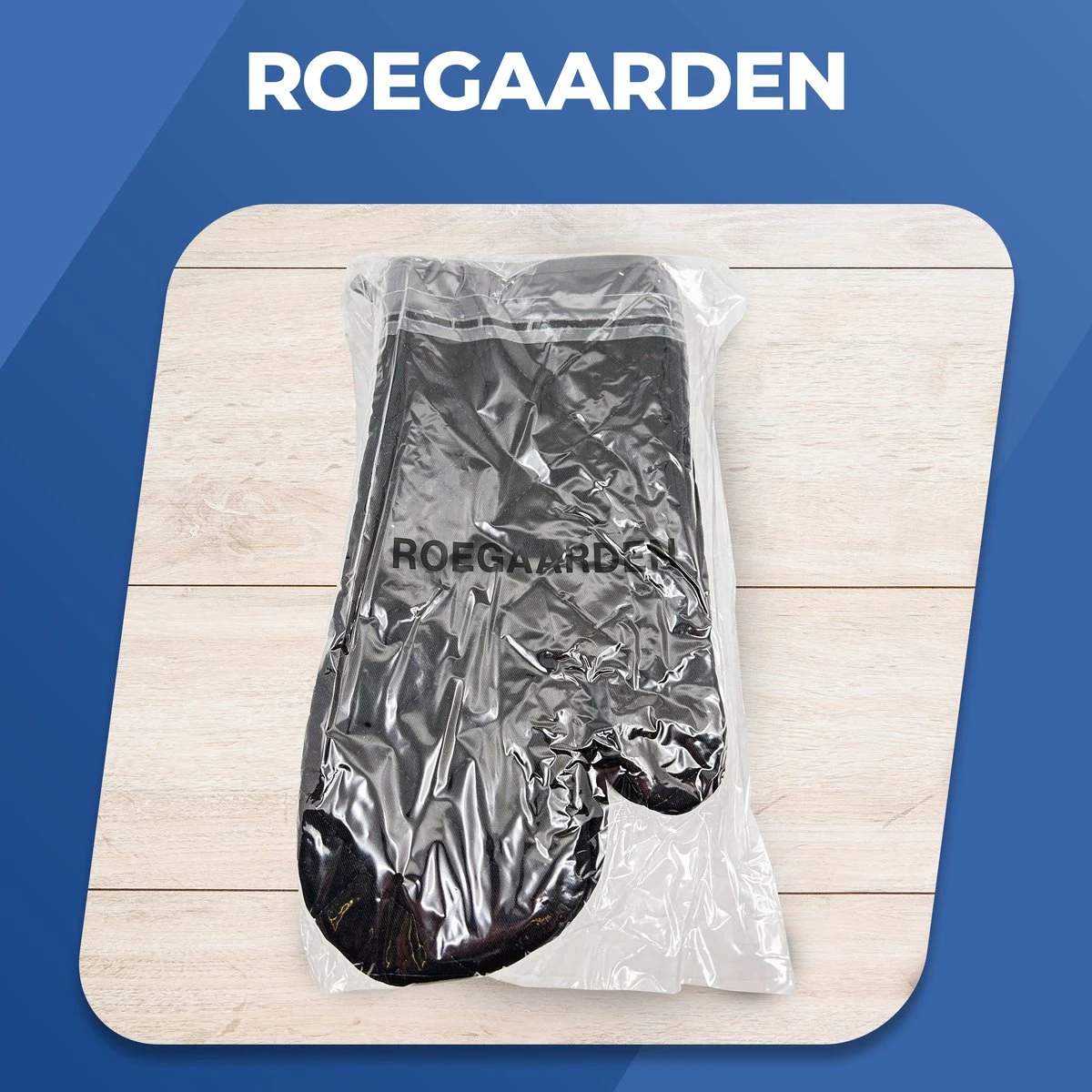 Roegaarden Ovenwanten - 100% Katoen - Hittebestendig - 2 Stuks 4 Roegaarden Ovenwanten - 100% Katoen - Hittebestendig - 2 Stuks - Afbeelding 4