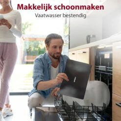 Chelio Inductie Beschermer Mat Voor Kookplaat 6x – Anti-slip & Bescherming Tot 240° - Afdekplaat Voor Kookplaat - Zwart -Merkloos Winkel 1200x1200 6337