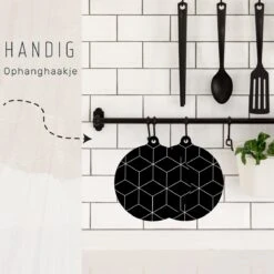 Myrr® Inductie Beschermer Set - 5 Stuks - Inductie Matjes Rond En Vierkant - Hittebestendig Tot 240°C - Vaatwasbestendig - Kookplaat Beschermer -Merkloos Winkel 1200x1200 6352