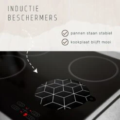 Myrr® Inductie Beschermer Set - 5 Stuks - Inductie Matjes Rond En Vierkant - Hittebestendig Tot 240°C - Vaatwasbestendig - Kookplaat Beschermer -Merkloos Winkel 1200x1200 6357