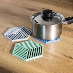 Krumble Pannenonderzetter Hexagon / Pan Onderzetter / Pannen Onderzetter / Siliconen / Hittebestendig - Groen -Merkloos Winkel 1200x1200 6358