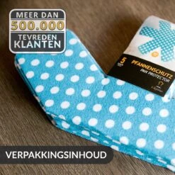 Chefarone Pannenbeschermers – Tussenleggers Pannen En Potten - Beschermingsmatten - Vilt - 5-delig - Blauw Wit 16 Chefarone Pannenbeschermers – Tussenleggers Pannen En Potten - Beschermingsmatten - Vilt - 5-delig - Blauw Wit -Merkloos Winkel 1200x1200 6369