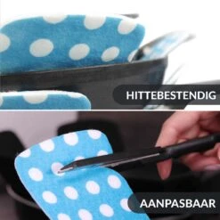 Chefarone Pannenbeschermers – Tussenleggers Pannen En Potten - Beschermingsmatten - Vilt - 5-delig - Blauw Wit 17 Chefarone Pannenbeschermers – Tussenleggers Pannen En Potten - Beschermingsmatten - Vilt - 5-delig - Blauw Wit -Merkloos Winkel 1200x1200 6370