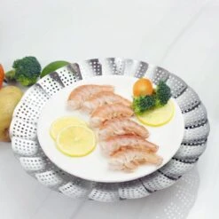 RVS Stoomrek- Stoommand Pan- Groentenstomer - Verstelbaar - Stoominzet - Stoombloem- Steamer Basket- Voor Groenten/vegetables 15 RVS Stoomrek- Stoommand Pan- Groentenstomer - Verstelbaar - Stoominzet - Stoombloem- Steamer Basket- Voor Groenten/vegetables -Merkloos Winkel 1200x1200 6380