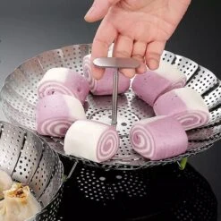 RVS Stoomrek- Stoommand Pan- Groentenstomer - Verstelbaar - Stoominzet - Stoombloem- Steamer Basket- Voor Groenten/vegetables 21 RVS Stoomrek- Stoommand Pan- Groentenstomer - Verstelbaar - Stoominzet - Stoombloem- Steamer Basket- Voor Groenten/vegetables -Merkloos Winkel 1200x1200 6384