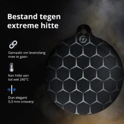 Dykemann® Inductie Beschermingsmatten / Panbeschermers - 4x Rond, 1x Rond XL & 1x Rechthoek - Anti-slip & Bescherming Tot 240° - Kookplaat En Pan Beschermer - Inductie Matten - Zwart 11 Dykemann® Inductie Beschermingsmatten / Panbeschermers - 4x Rond, 1x Rond XL & 1x Rechthoek - Anti-slip & Bescherming Tot 240° - Kookplaat En Pan Beschermer - Inductie Matten - Zwart -Merkloos Winkel 1200x1200 6400