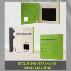 1FORME Pannenonderzetter Hittebestendig Tot 230° - EXCLUSIEF VERPAKT - 4 Stuks PREMIUM SILICONEN Zwart -Merkloos Winkel 1200x1200 6436