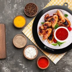 Muntel® Inductie Beschermer – Pannenonderzetter - Set Van 4 - 22CM -Bestendig Tot 240 ºC - Siliconen – Zwart -Merkloos Winkel 1200x1200 6449