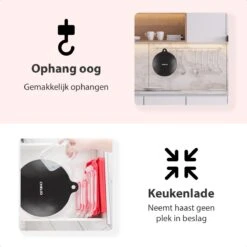 Chelio Inductie Beschermer Mat Voor Kookplaat 4x – Anti-slip & Bescherming Tot 240° - Afdekplaat Voor Kookplaat - Zwart -Merkloos Winkel 1200x1200 6459