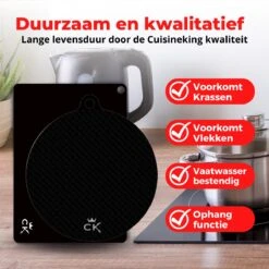 Cuisine King Inductie Beschermer Mat - 5 Stuks - Antislip - Onderzetters Pannen - Panbeschermers - Siliconen - Inductie Koken Tot 250 ºC - 4x Rond Ø22cm - 1x Vierkant 11 Cuisine King Inductie Beschermer Mat - 5 Stuks - Antislip - Onderzetters Pannen - Panbeschermers - Siliconen - Inductie Koken Tot 250 ºC - 4x Rond Ø22cm - 1x Vierkant -Merkloos Winkel 1200x1200 6473