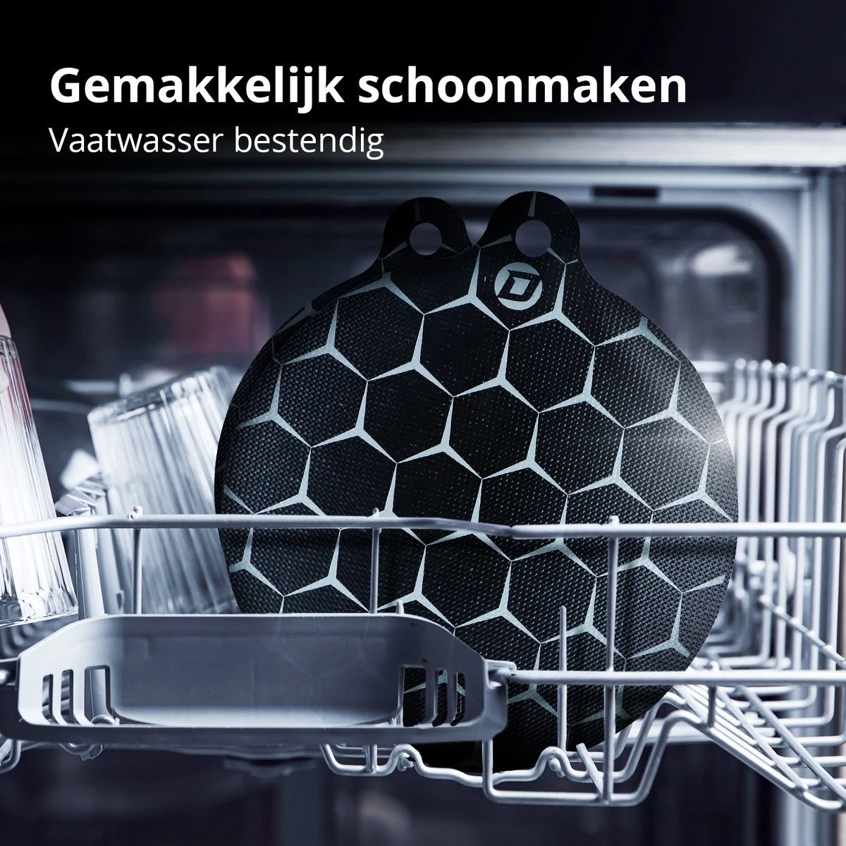 Dykemann® Inductie Beschermingsmatten / Panbeschermers - 2x Rechthoek & 2x Rond XL - Anti-slip & Bescherming Tot 240° - Kookplaat Beschermer - Inductie Matten - Zwart 4 Dykemann® Inductie Beschermingsmatten / Panbeschermers - 2x Rechthoek & 2x Rond XL - Anti-slip & Bescherming Tot 240° - Kookplaat Beschermer - Inductie Matten - Zwart - Afbeelding 4