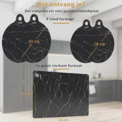 NAZROM® Inductie Beschermer – Stijlvolle Set Panbeschermers Voor Kookplaat – Inductie Mat Voor Elk Formaat Inductie Kookplaat En Kookzone - Bescherming Tot 260°C - Duurzame Afdekplaat - Marmer 12 NAZROM® Inductie Beschermer – Stijlvolle Set Panbeschermers Voor Kookplaat – Inductie Mat Voor Elk Formaat Inductie Kookplaat En Kookzone - Bescherming Tot 260°C - Duurzame Afdekplaat - Marmer -Merkloos Winkel 1200x1200 6496