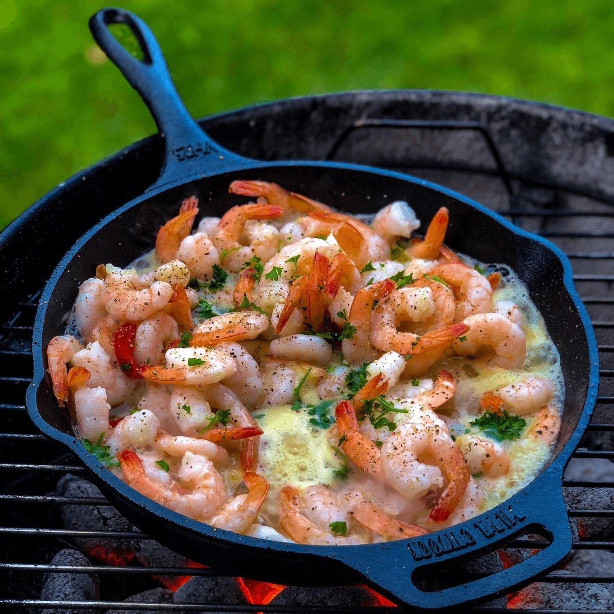 Valhal Outdoor Skillet / Koekenpan Met Steel - Gietijzer, Diameter 30cm - VH30 4 Valhal Outdoor Skillet / Koekenpan Met Steel - Gietijzer, Diameter 30cm - VH30 - Afbeelding 4