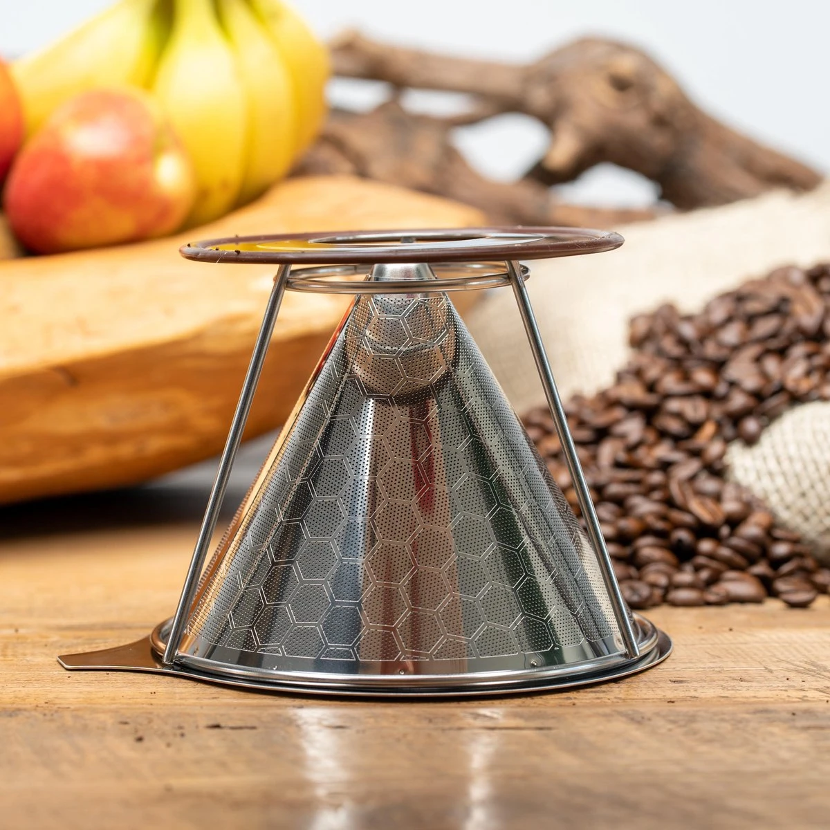 JOR Products® Koffiezetapparaat - Koffiebonen - Reizen - Koffiefilterhouder - Camping - Travel - Espresso - Barista - Duurzaam - RVS Gaas - Hario 7 JOR Products® Koffiezetapparaat - Koffiebonen - Reizen - Koffiefilterhouder - Camping - Travel - Espresso - Barista - Duurzaam - RVS Gaas - Hario - Afbeelding 7