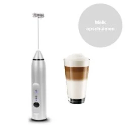 Melkopschuimer Electrisch Melkschuimer Koffie Melk Opschuimer Espresso Milk Frother – Elektrisch Oplaadbaar Incl. USB -Merkloos Winkel 1200x1200 6579