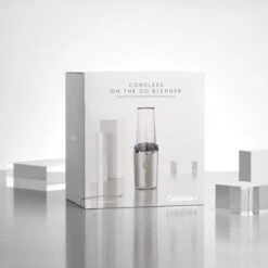 Cuisinart Cordless Blender RPB100E - Draadloze Blender To Go - Tot 8 Smoothies Draadloos - 450ml - Inclusief Drinkdeksel - Frosted Pearl -Merkloos Winkel 1200x1200 6584