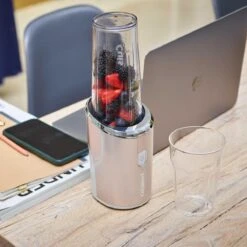 Cuisinart Cordless Blender RPB100E - Draadloze Blender To Go - Tot 8 Smoothies Draadloos - 450ml - Inclusief Drinkdeksel - Frosted Pearl -Merkloos Winkel 1200x1200 6593