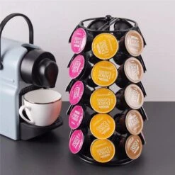 Merkloos Capsule Houder Voor Dolce Gusto Cups - Zwart - 360º Draaibaar - 35 Capsules - Koffie Houder En Standaard -Merkloos Winkel 1200x1200 6625