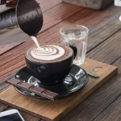 RoiCuisine® Melkopschuimkan - Met Thermometer - 350ml - Melkkannetje - Barista - RVS -Merkloos Winkel 1200x1200 6629