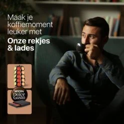 Capsulehouder - Capsulehouders Dolce Gusto - 35 Cups - Draaibaar - Koffiecups Houder - Zwart -Merkloos Winkel 1200x1200 6663