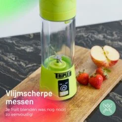 Triple J® Blender To Go - Draagbare Blender - Smoothie Beker - Mini Blender - USB Oplaadbaar - 380ml – Groen -Merkloos Winkel 1200x1200 6682